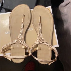 Aldo T strap sandals